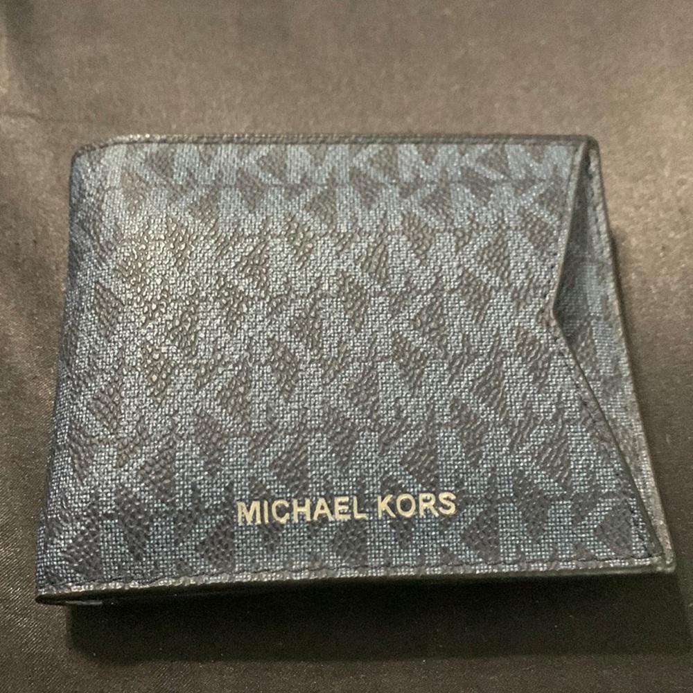 Michael Kors wallet -Blue and Black